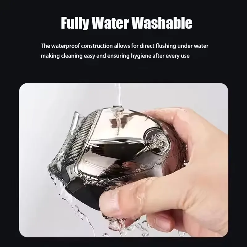 Youpin Komingdon Pro مجموعة قص الشعر الذاتي مشابك الشعر المتقلب للرجال المتاحة الحد مشط ماكينة تشذيب الحلاق USB قابلة للشحن