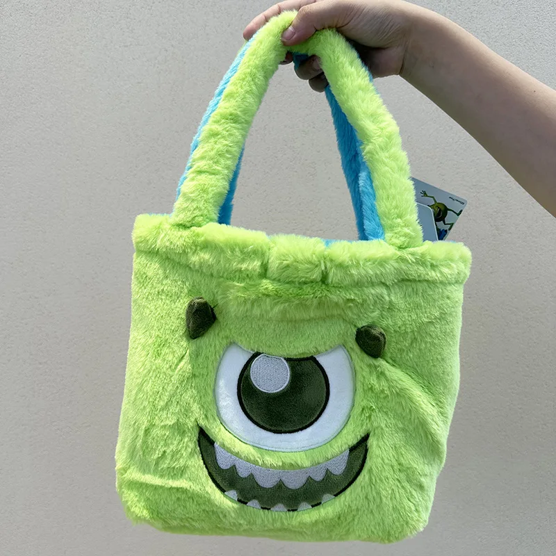 Cute and Fun Cartoon Unisex Shoulder Bag for Kids Sulley Sullivan Monster Theme - Birthday Gift Ideal for Home Decor and Display