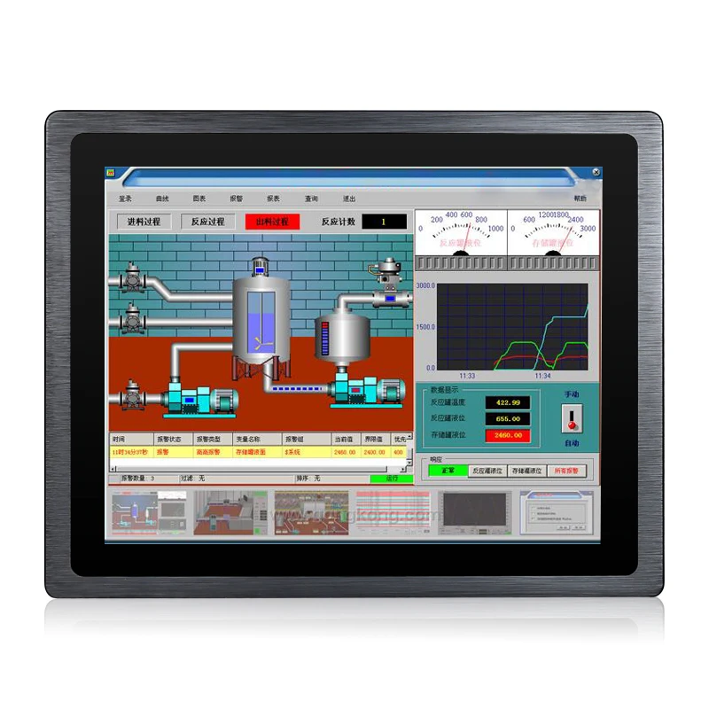 Touchthink New Marine Monitor Waterproof Touch Screen All-in-One Panel PC Fanless Embedded 10-19 Inch Ultra-Thin Industrial