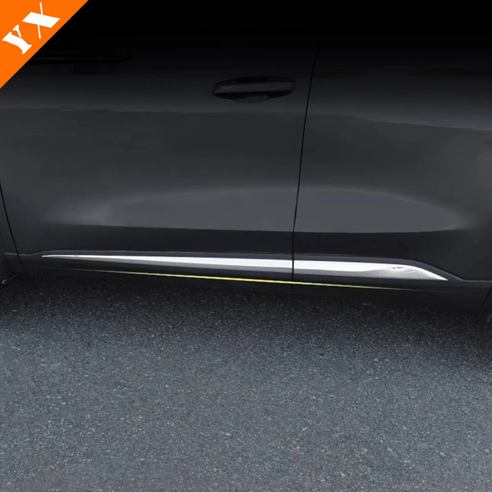 For Changan CS75 Plus 2022-2023 Accessories Car Decorative Body Scratch-Proof And Crash-Proof Protection Strip Side Trims Edging