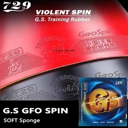 729 Friendship GS Professional TrainingTable Tennis Rubber RITC Geo Spin Ping Pong Rubber Soft and Good Control