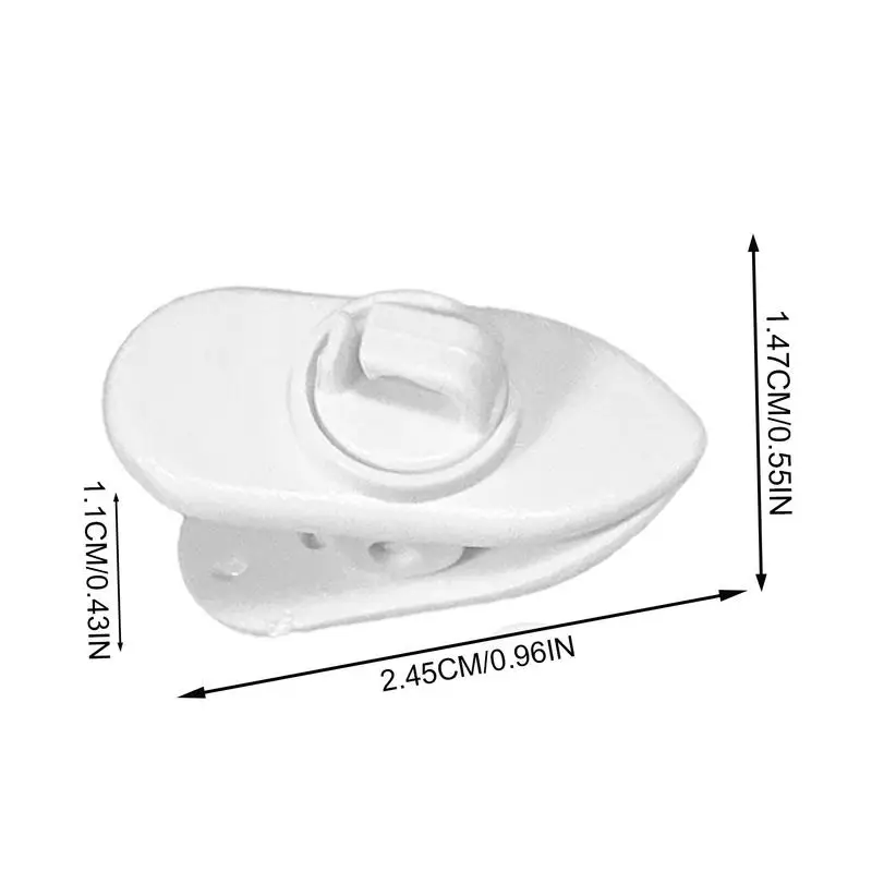 Clip per cavi per cuffie Clip per cuffie a filo morsetto per cavi ruota supporto per Clip per abbigliamento accessori per auricolari per l'esercizio a piedi