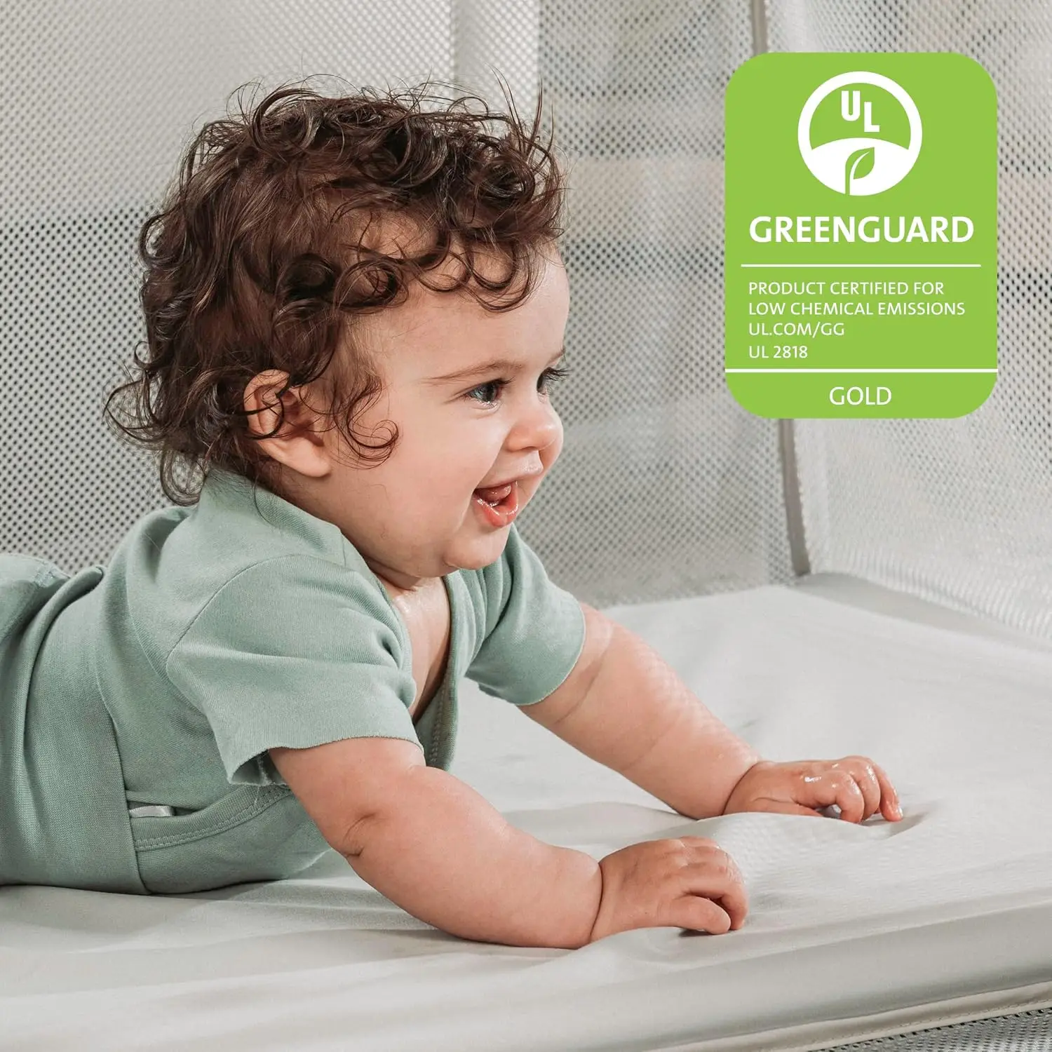 Chicco-corralito de viaje ligero Alfa Lite para bebés y niños pequeños, corralito portátil, diseño plegable a presión/compacto, 13 libras