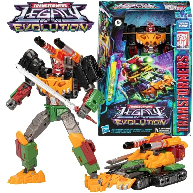 

Экшн-фигурки Takara Tomy Hasbro Трансформеры Legacy Evolution Bludgeon комикс Вселенная Вояджер класс фигурки украшения фигурки игрушки