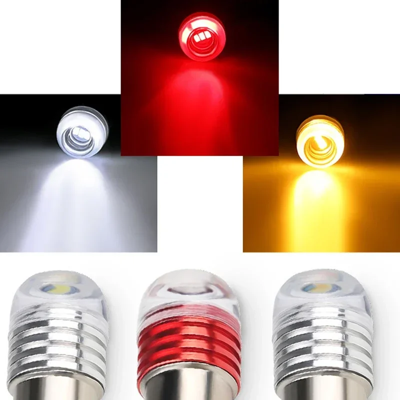 4/8/12Pcs High Brightness LED Strobe Flashing Lights Motorcycle Car Tail Brake Lamp Signal Lights Waterproof 12V Fog Bulbs