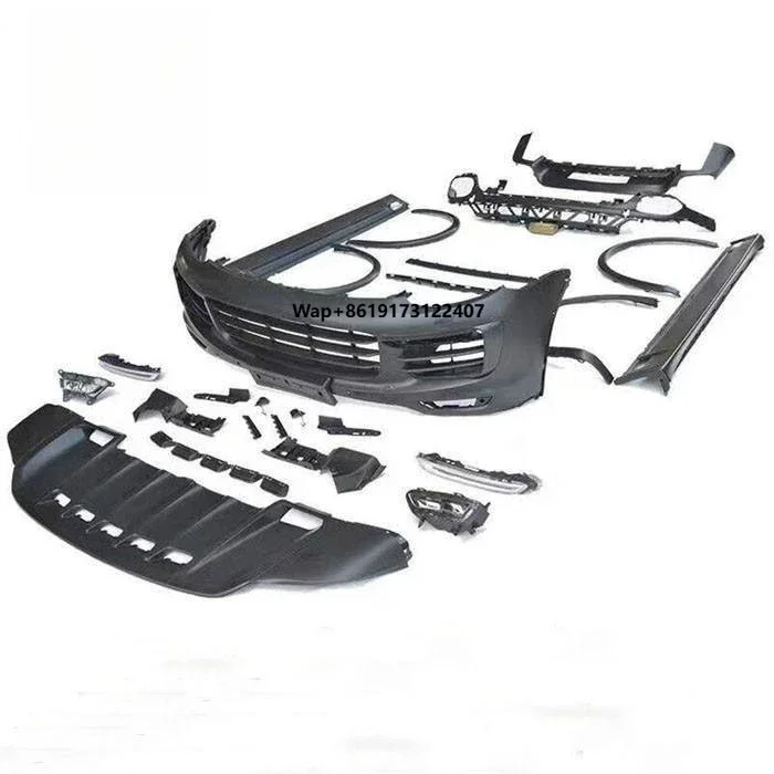 BTC High Quality New Car Bodykit for  958 Turbo+ GTS Style Front Bumper Side Skirts Rear Diffuser 2015-17