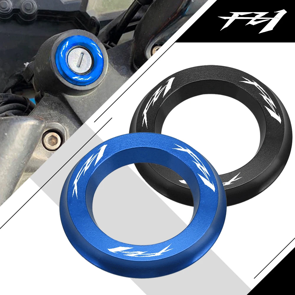 Motorcycle Ignition Starter Lock Ring Key Hole Ring Cover Keyhole Protective Cover FOR YAMAHA FZ1 2006-2015 2014 2013 2012 2011