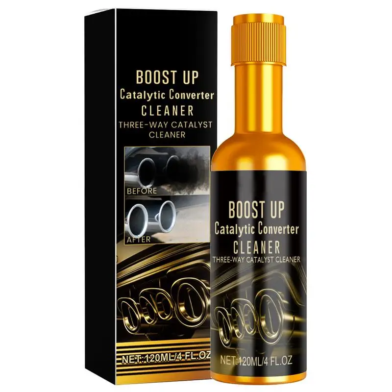 Car Converter Cleaner Engine Parts Cleaning Liquid 120ml Auto Oxygen Sensor Cleaner Automobile Deep Cleaning Liquid