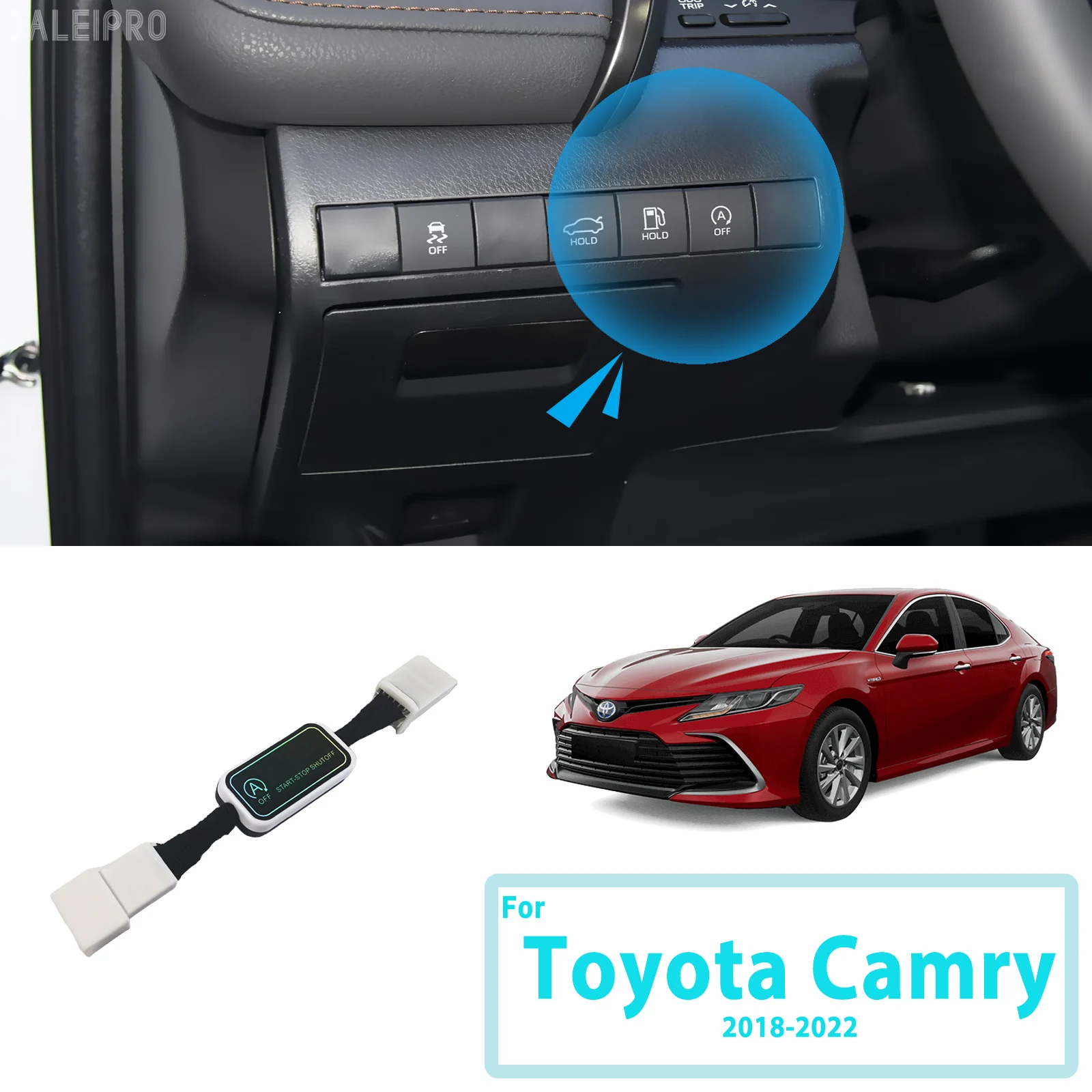 

For Toyota Camry XV70 2018-2021 2022 Automatic Stop Start Engine System Disable Smart Shut Down Car Auto Start Stop Eliminator