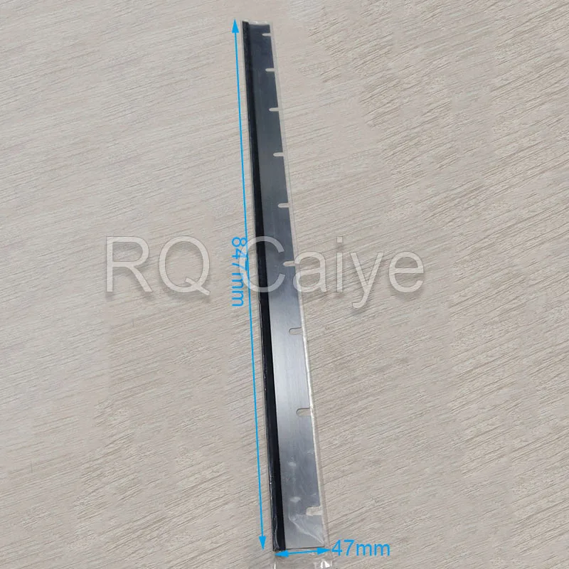 2Pieces CD74 XL75 Wash Up Blade Round shape 9 holes 847x47x0.5mm for Heidelber Printing Machine Parts