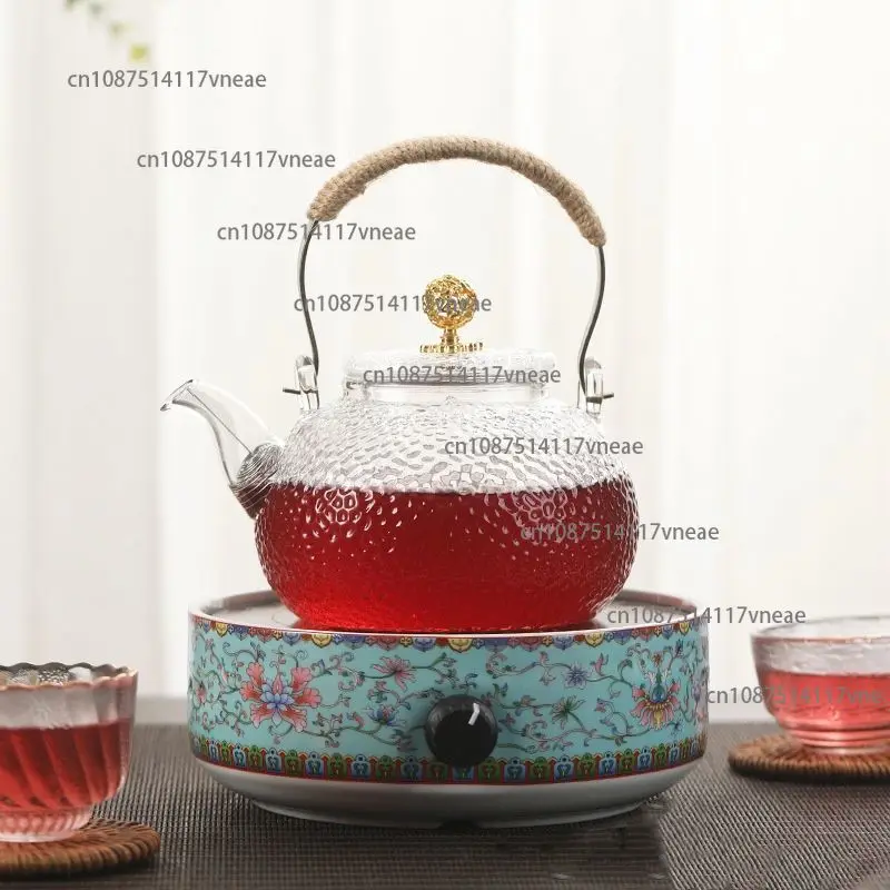 Machine Electric Clay Oven Glass Boiling Teapot Black Tea Brewing Machine