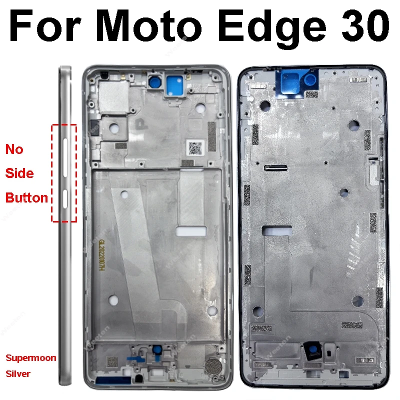 Środkowa ramka do Motorola MOTO Edge 30 Neo 30 Pro 30 Fusion XT2245-1 XT2201-1 Obudowa środkowej ramki Ramka przednia LCD Części ramki — zdjęcie produktu 6