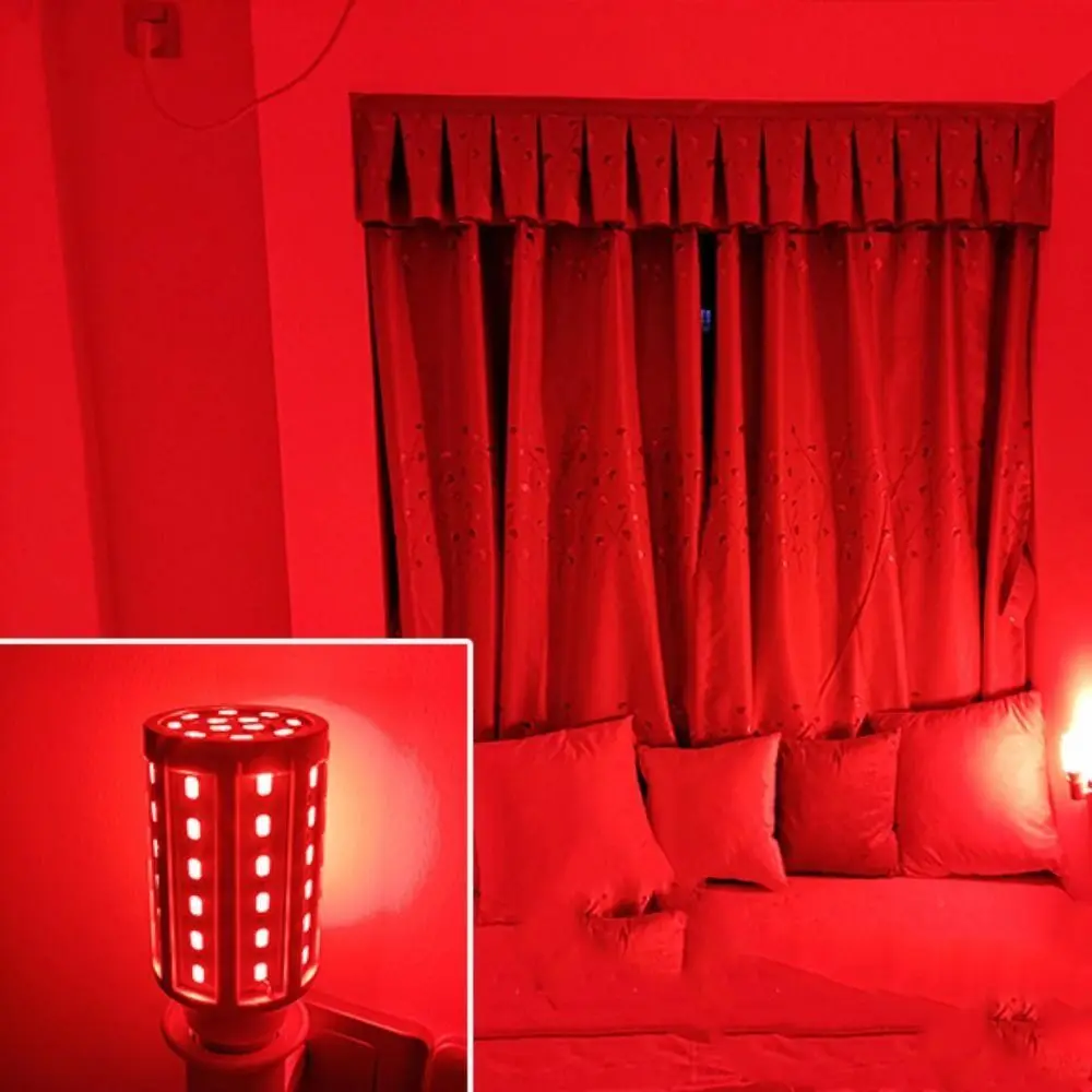 Spot Lamp 5W 10W Corn Bulb Lamps Red/Blue/Green/Yellow Small LED Light Bulb Colorful E27 Spot Lamp Growing Lamp