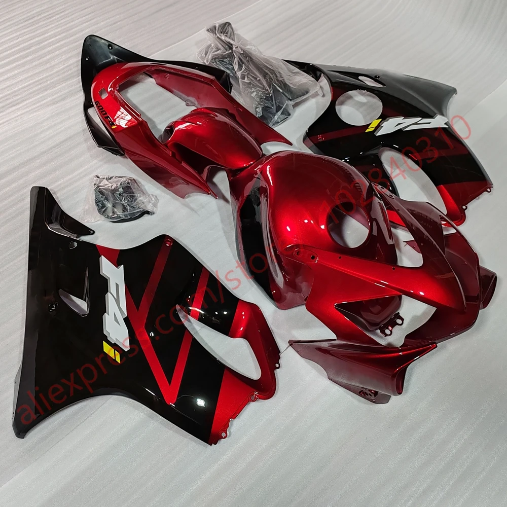 Candy Red Fairing Kit CBR 600 F4i 2004 2005 2006 2007 Motorcycle Plastic Body Set Fairings for Honda CBR 600 F 4i 04 05 06 07