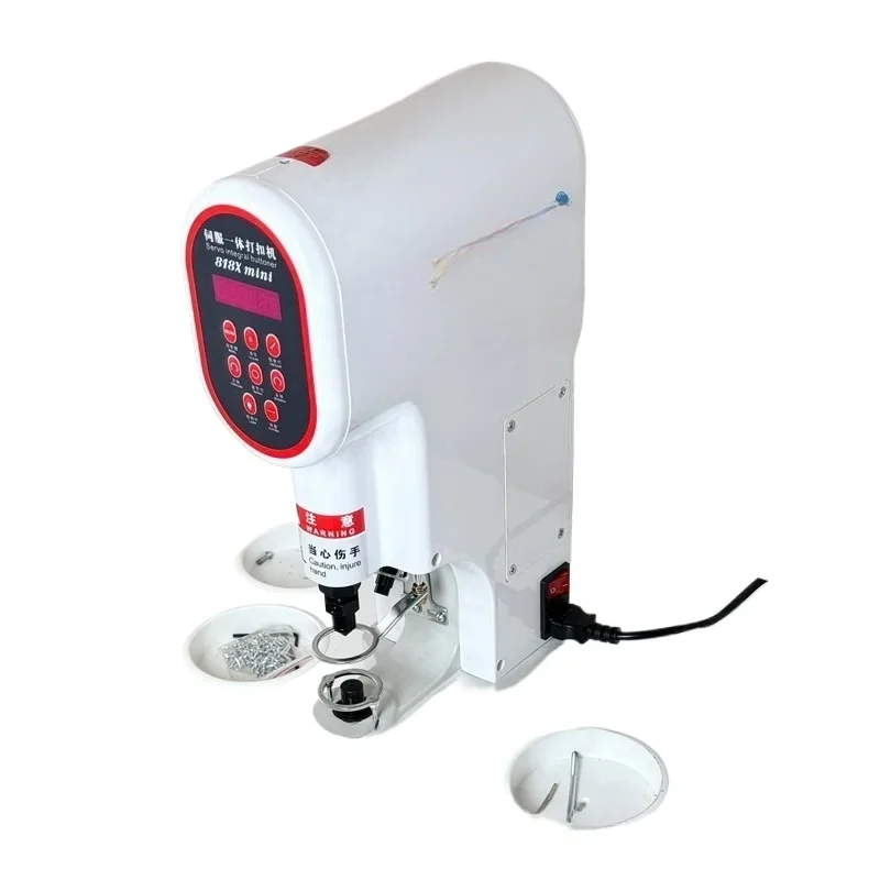 Electric buckle machine upgrade infrared positioning anti-thug machine 818 large white machine four-in-one