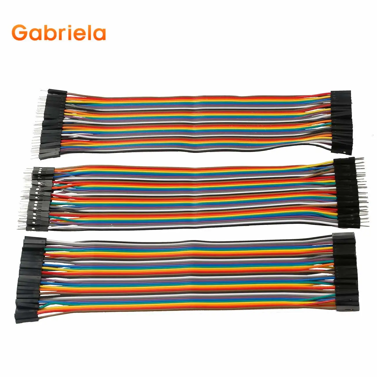 Dupont Line 2.54MM 10CM 20CM 30CM 40Pin Male to Male Male to Female Female to Female Jumper Wire Dupont Cable for Arduino DIY