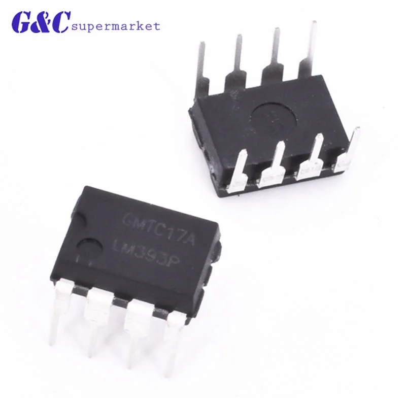 20pcs New LM393P LM393N LM393 DUAL DIFFERENTIAL COMPARATORS DIP-8