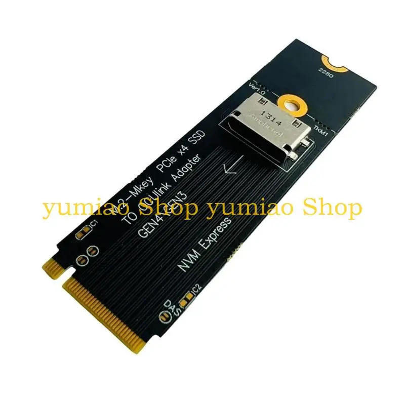 587B M.2 NVME para U.2 Adaptador Oculink para 2,5 polegadas NVME U.2 (SFF 8639) Converter SSD Fast