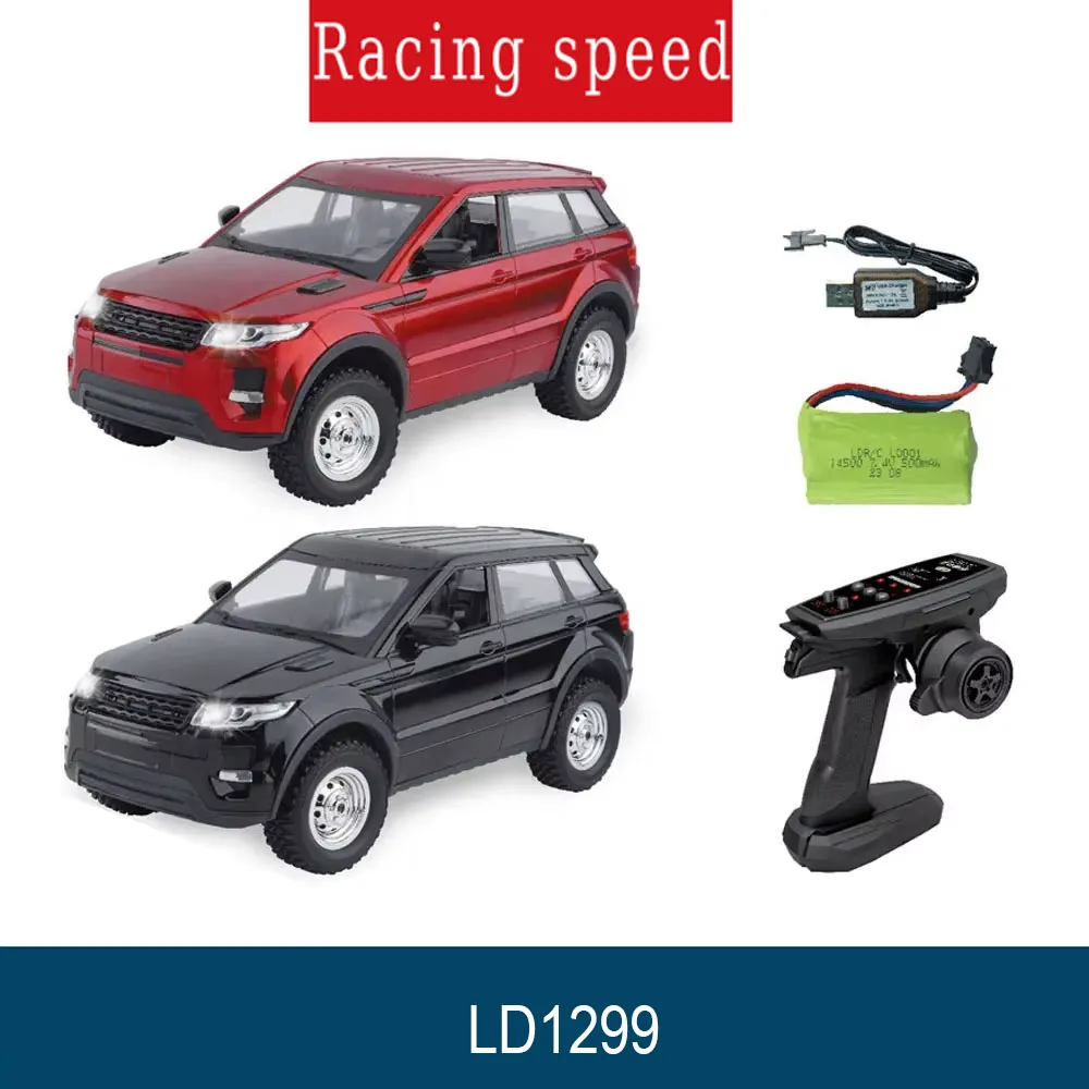 

LDRC 4x4 1/14 LD1299 с системой освещения RC Гусеничный автомобиль 4WD TOUCAN Радиоуправление Готовая внедорожная система освещения Транспортные средства Игрушки в подарок