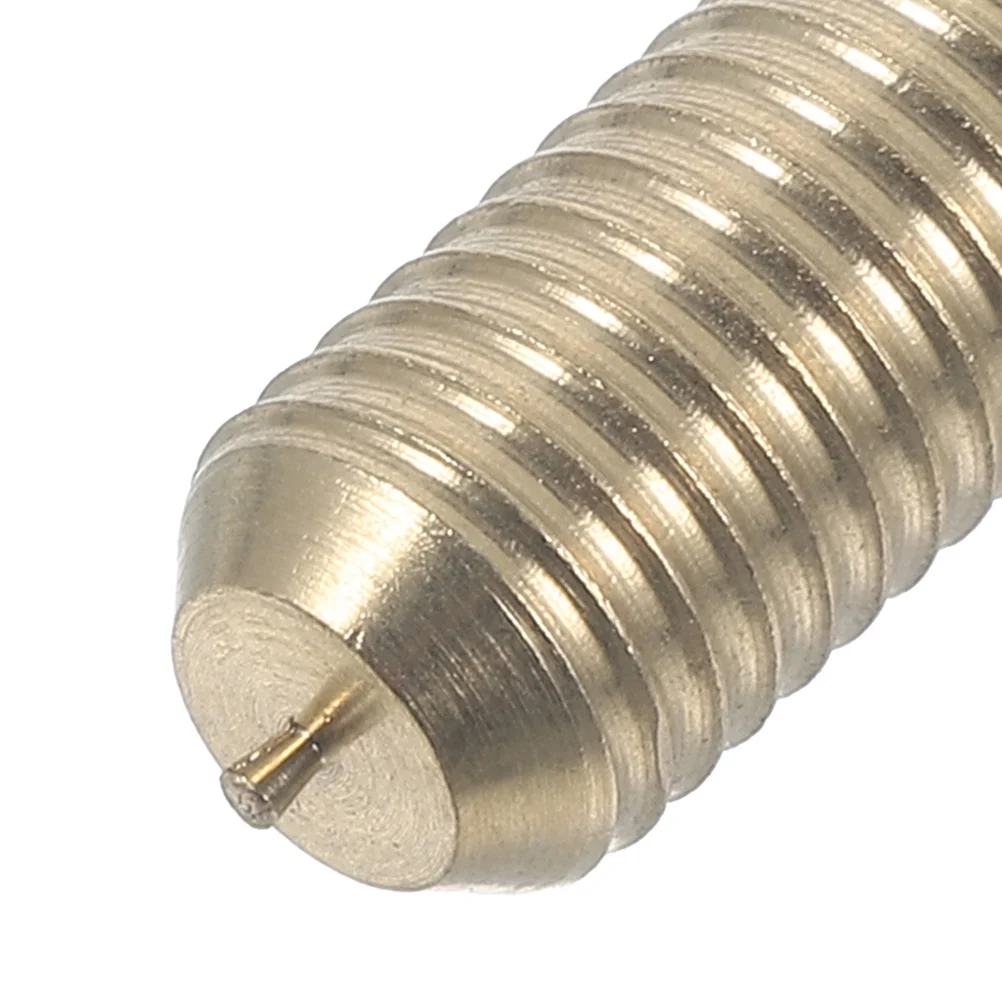 4세트 당구 큐 조인트 핀 나사 전문가용 구리 커넥터 강화된 강도 안전한 장착 풀 큐 수리 액세서리