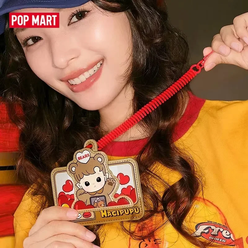 

POP MART HACIPUPU-Rolling Time Machine Series-Card Holder Original Blind Box Anime Figure Mystery Guess Bag Ornament Figurines
