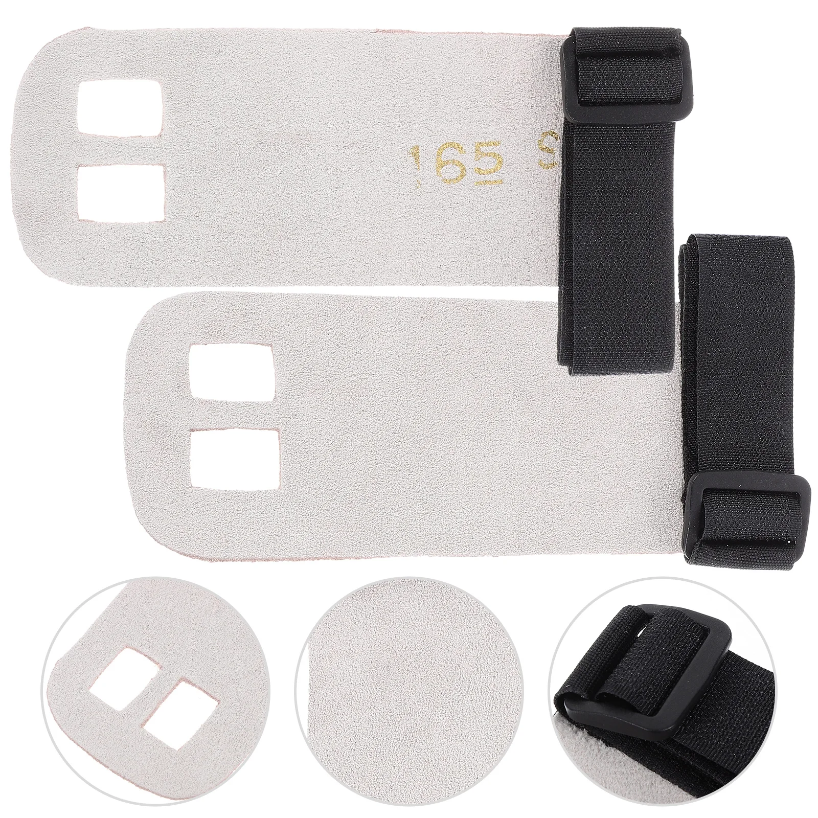 

Fitness Gymnastics Grips Wristbands Adjustable Non-Slip Weightlifting Palm Guards Sports Equipment For Gym Training Cowhide