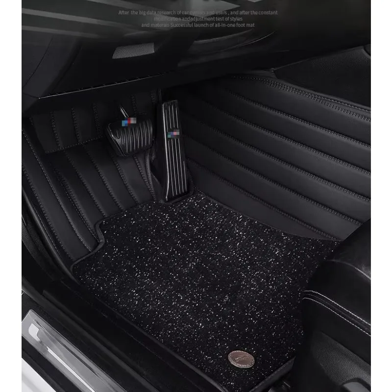 

5D Custom Car Floor Mats For Nissan Note Auto Carpets Double Layer Coche Accessories Liners Blanket