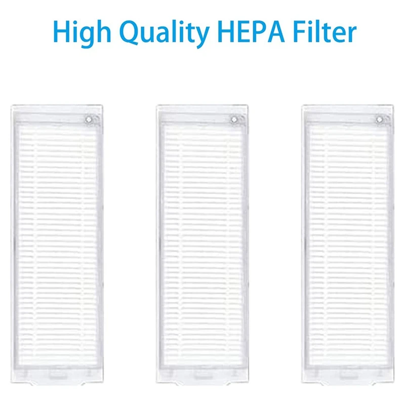 Untuk Xiaomi Mijia Mi Robot pel vakum 3C B106CN suku cadang pengganti bagian sikat utama sikat samping Filter Hepa kain pel