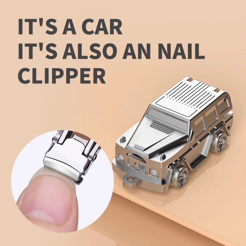 Compact mini flip nail clipper for home, outdoor & travel. Foldable, portable, keychain-ready. Single pack.