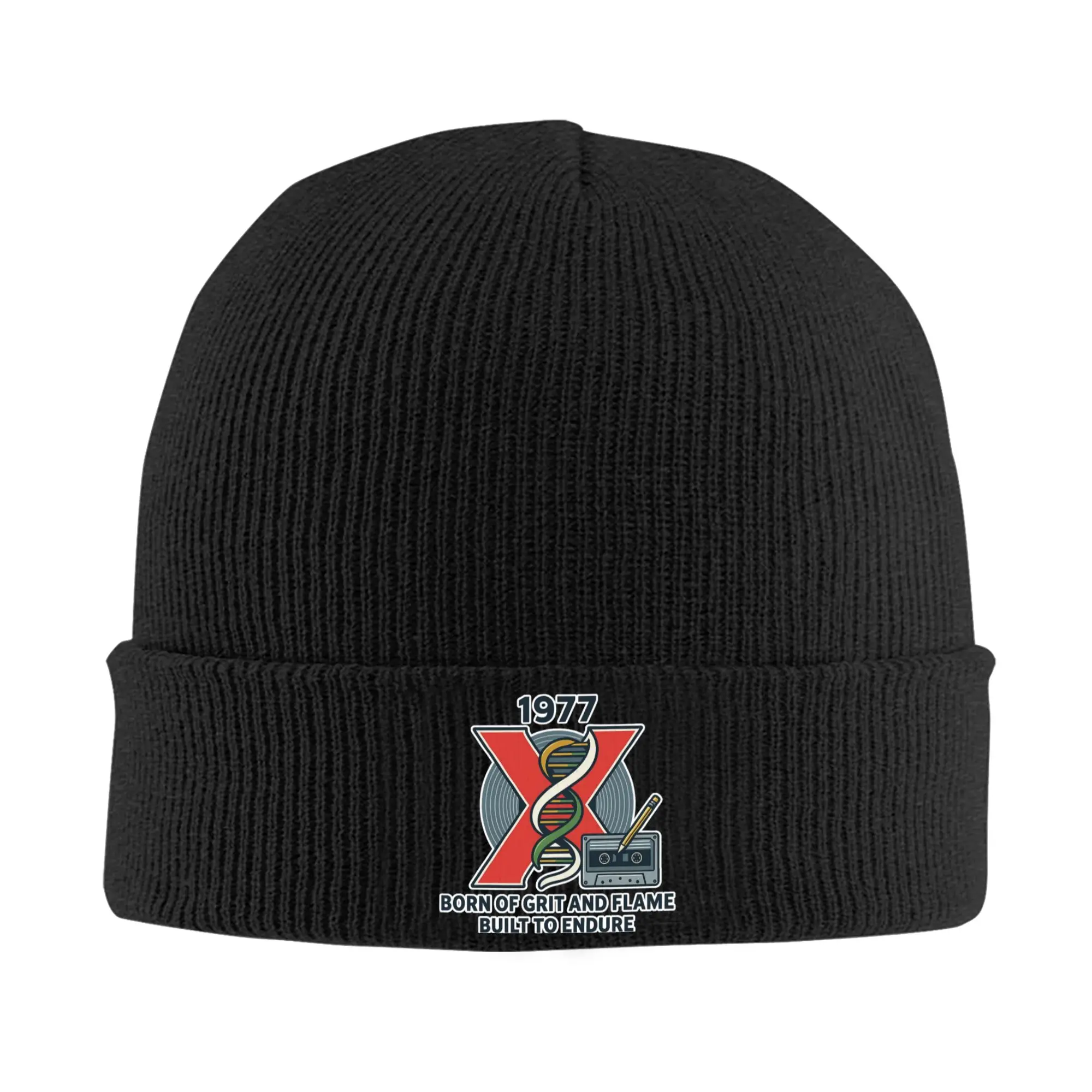 Generation X 1976 Hat Autumn Winter Beanies New DNA  Caps Female Male Acrylic Skullcap,