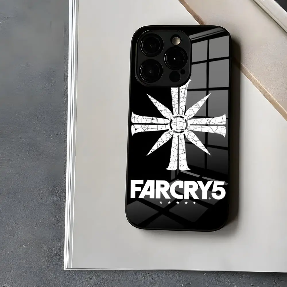 Far Cry 5 for Iphone 15 13 childhood 12 14 11 Pro Max Mini X Xr Xs 8 7 Puls 6 glass luxury coque