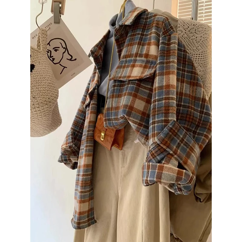 Blue plaid