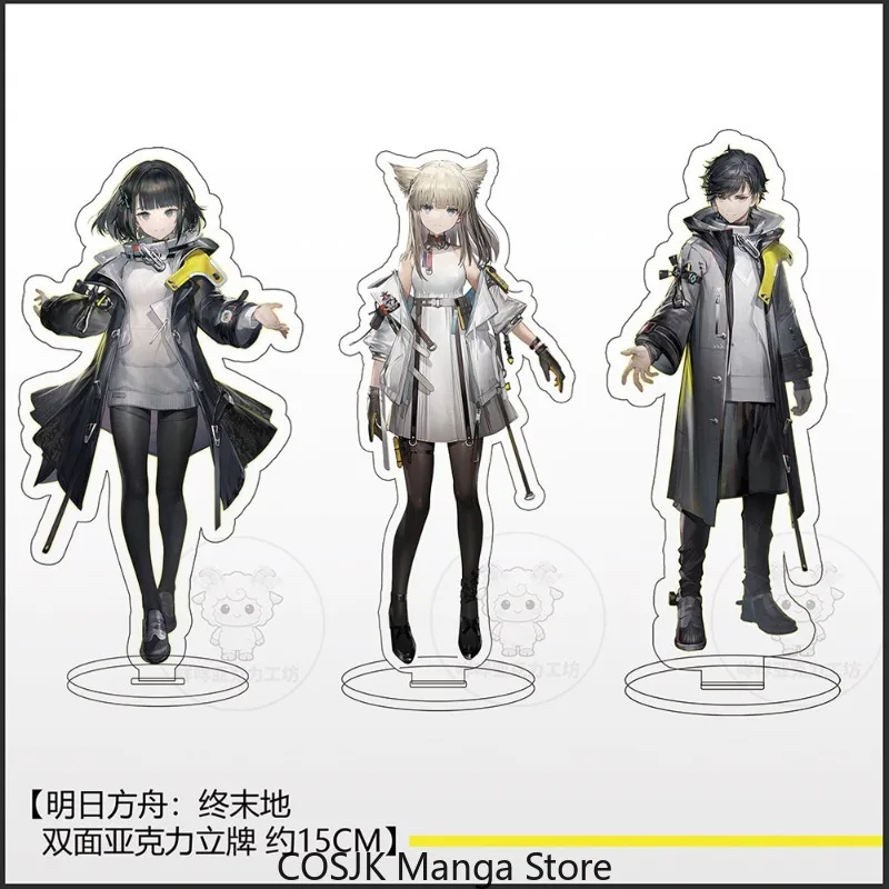 Figura Acrílica de Doble Cara de Perica de Arknights: Endfield, Adorno de Escritorio, Colección Decorativa, Modelo de Anime