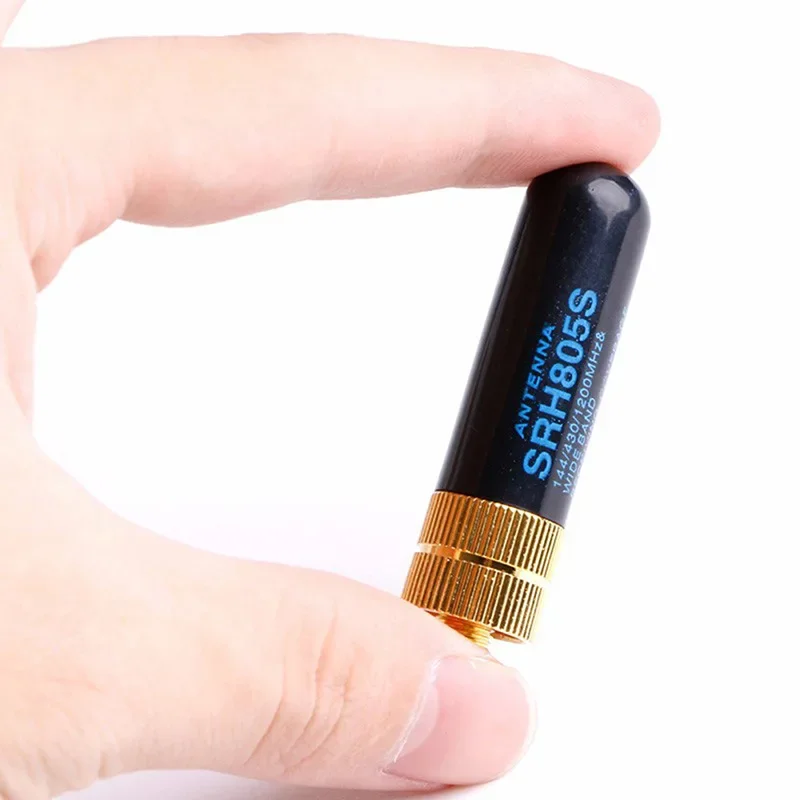 SRH805S Diamond Walkie Talkie Antenna Dual Band 144/430/1200MHZ Handheld Intercom Antenna