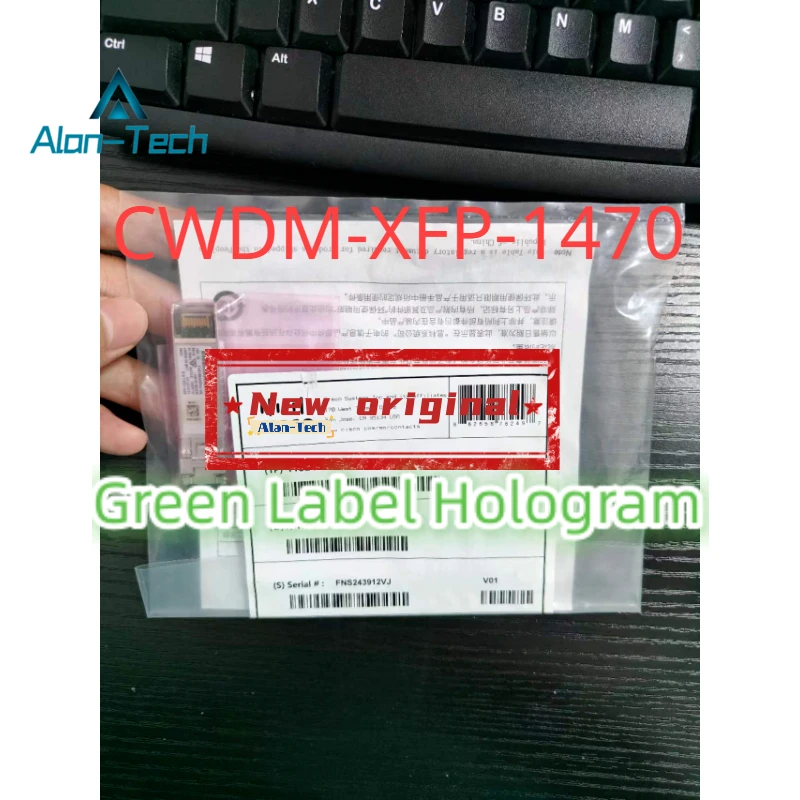 

Green Label Hologram CWDM-XFP-1470 Module XFP 10G CWDM 1470nm 40km DOM