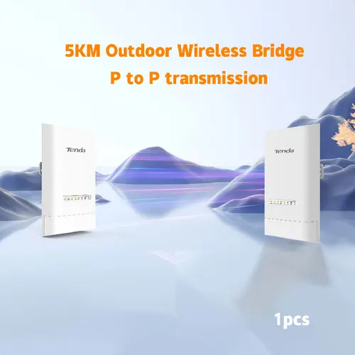 Tenda OS3 5KM 5GHz 867Mbps exterior CPE inalámbrico 5G WiFi repetidor extensor enrutador AP punto de acceso puente Wi-Fi p a p