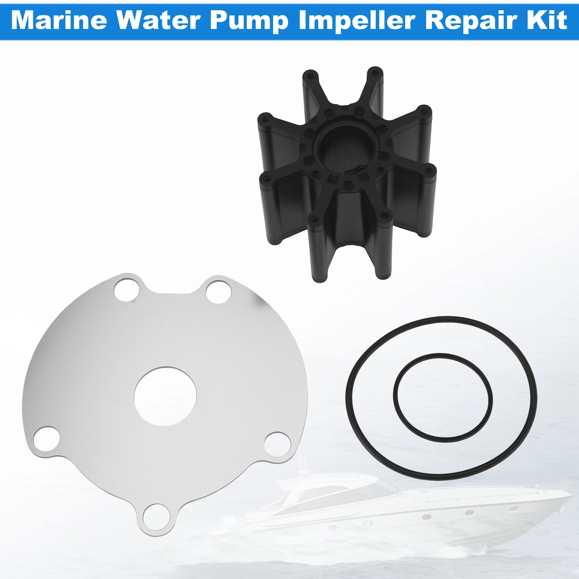 UXCELL Water Pump Impeller Kit for Mercury for Mercruiser for Bravo