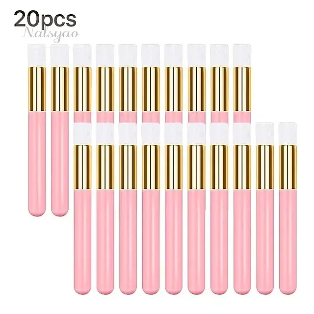 5/10/20pcs Nose Blackhead Remover Pore Cleanser Brush Eyelash Shampoo Tool Lash Extension Cleaning Makeup Brush