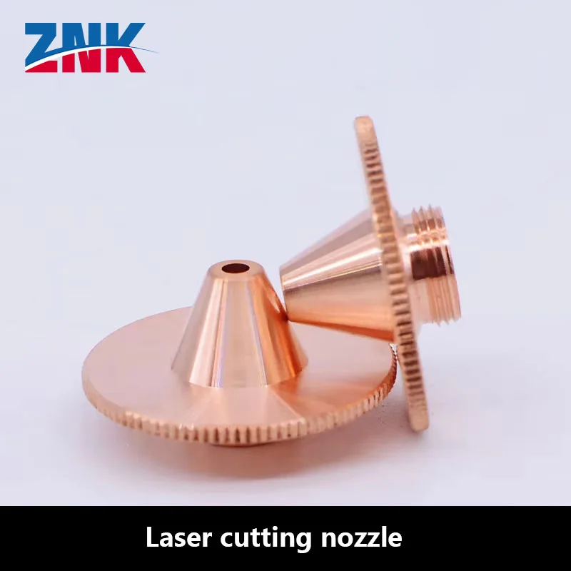 Laser Cutting Machine Nozzle B28 H15 High Straw Hat Type High Projection Type Single/Double Layer Copper Cutting Nozzle