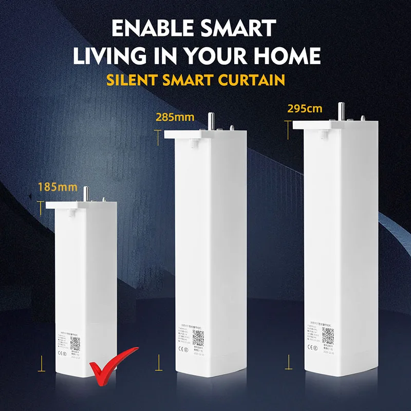 Latest Generation tuya wifi zigbee Electric Smart Curtain Motor Motorized System Track Rod Intelligent Support Alexa Google
