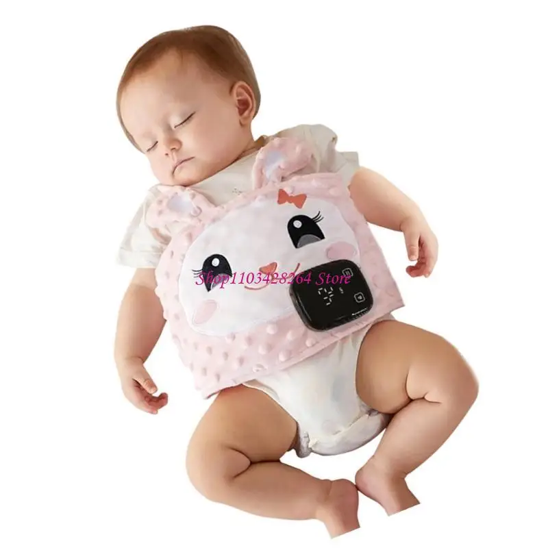 

Newborns Colic and Gas Relief Abdomen Wrap Soft Comfortable Baby Bellyband Belt