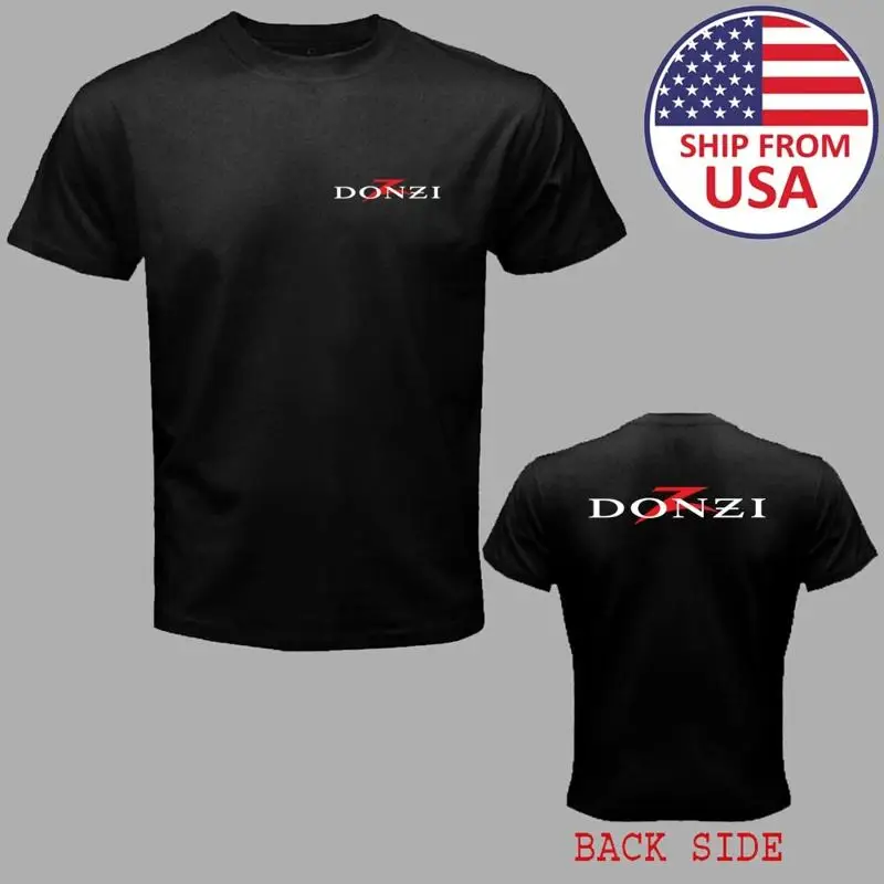 Donzi bateaux hommes noir taille S 5Xl t-shirt