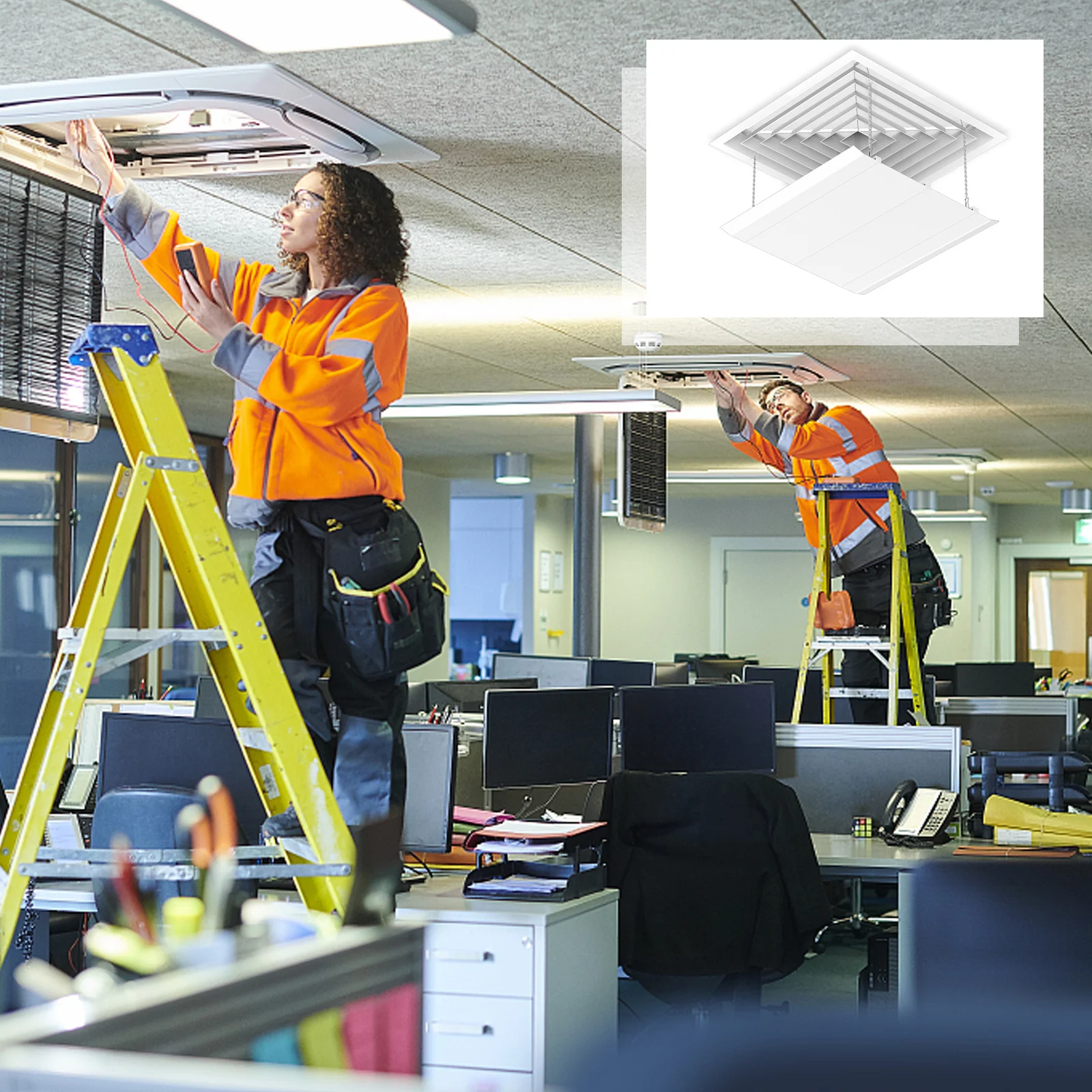 1 قطعة منحرف مكيف الهواء متعدد الزوايا قابل للتعديل مكافحة النفخ المباشر داخلي عاكس الهواء لوحة توجيه الرياح