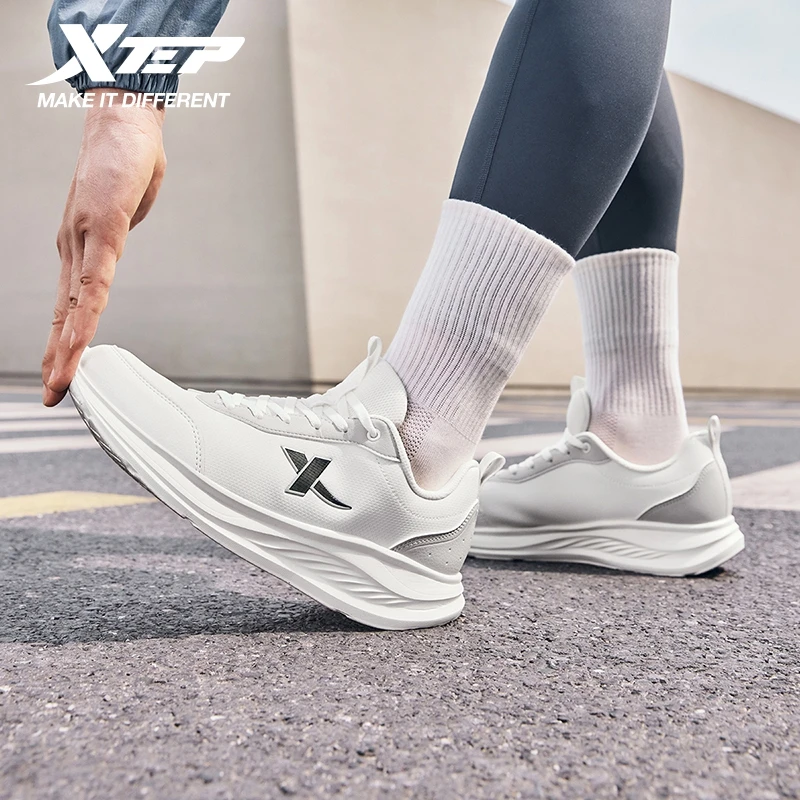 Xtep Male‘s Running Shoes 2025 Winter New Soft Stability Comfortable Lightweight Durability Breathable Sneakers 875419110052