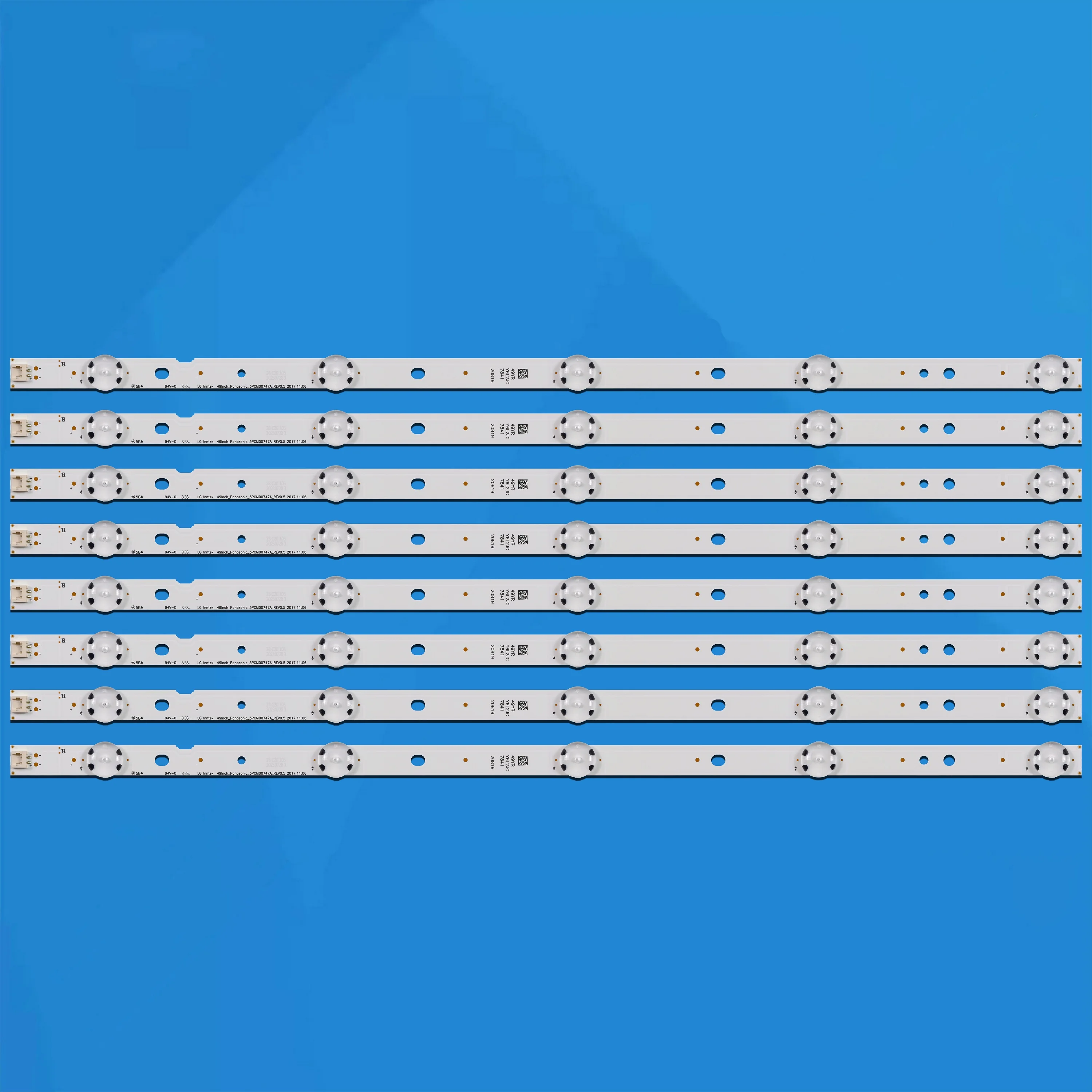 New 510mm LED backlight strip For innotek 49inch_Panasonic_3PCM00747A_REV0.5 TZLP253AHAA TX49FX650B TX-49FX600E TX-49ES500B