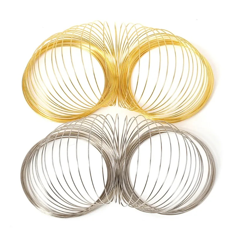 Memory Bead Steel Wire Ring Used for Making Bracelets, Bracelets, Jewelry Components DIY