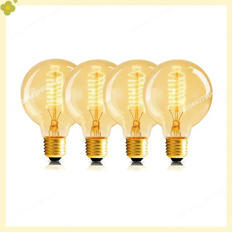 LDHL Retro's Glühbirne Vintage Glühlampe Lampe Warm Gelb Wohnzimmer Schlafzimmer Licht