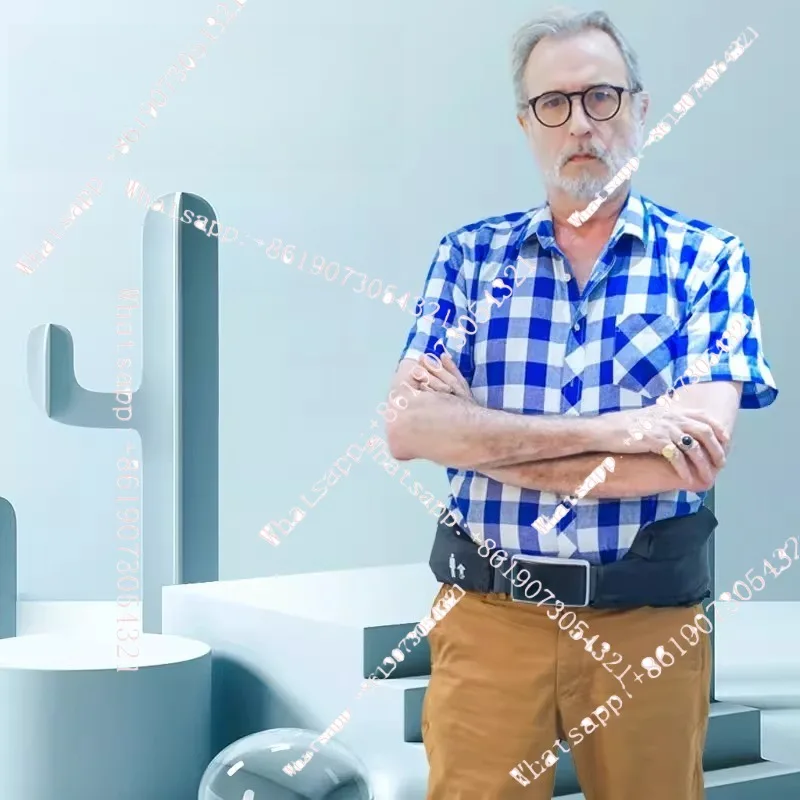 

Anti-drop and anti-fall protection waist support for the elderly S10 smart airbag belt alarm model