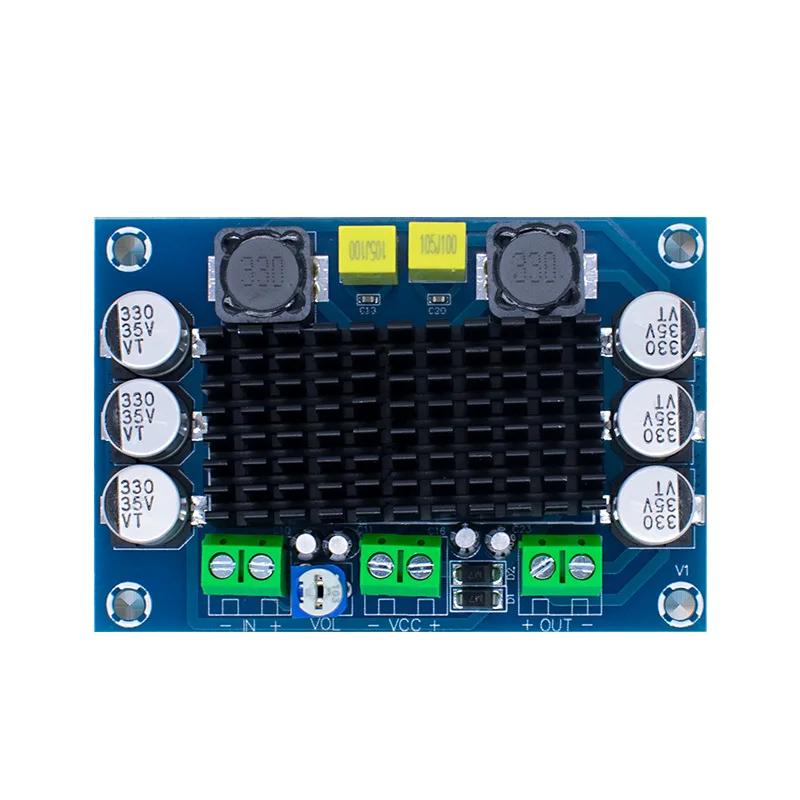 XH-M542 High-Power Mono Digital Audio Amplifier Board TPA3116D2 Mobile Speaker Amp Board 24V Minimum Order Quantity 5 Pieces
