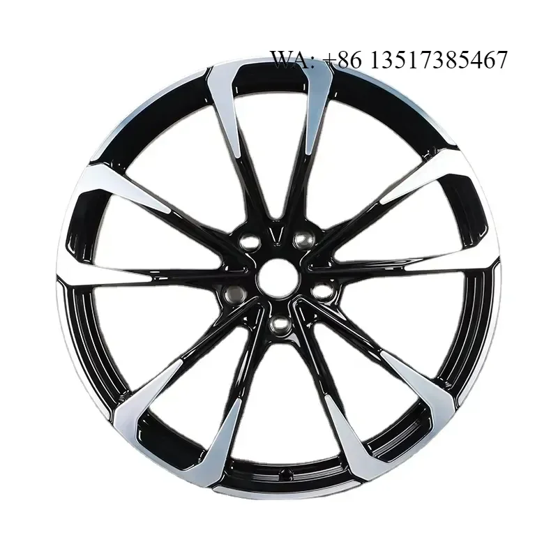 Wangu Customized Black Forged Monoblock Sport Wheel Aluminium Alloy 18-20 Inch for Machine Face